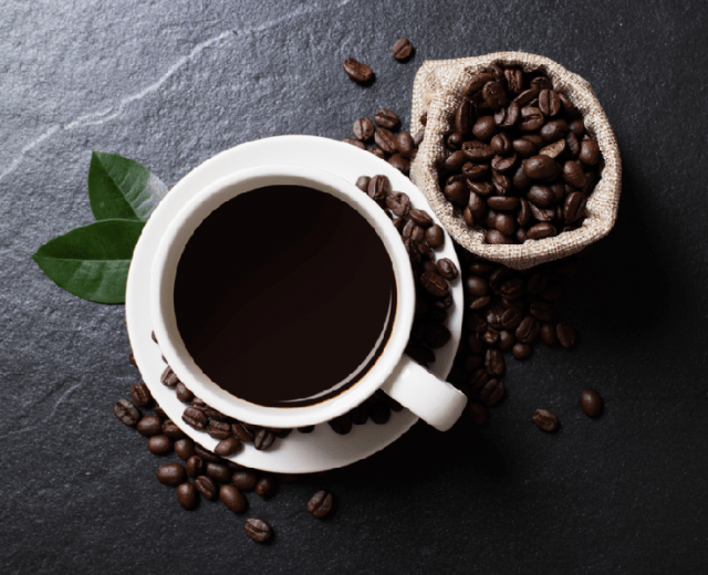 اثر قهوه بر اشتها . کافئین و اشتها . قهوه لاغری .